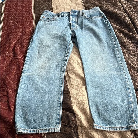 Levi’s Straight Leg Ankle Jeans W29 L26 - Picture 4 of 10